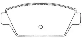 Комплект тормозных колодок, дисковый тормоз AISIN купить